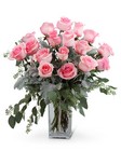 Pink Roses (18) -A local Pittsburgh florist for flowers in Pittsburgh. PA