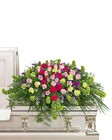 Always Remembered Casket Spray -A local Pittsburgh florist for flowers in Pittsburgh. PA